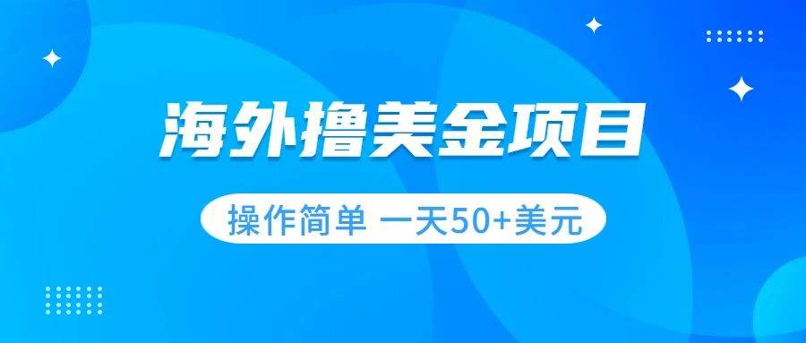 撸美金项目 无门槛  操作简单 小白一天50 美刀|冰针科技